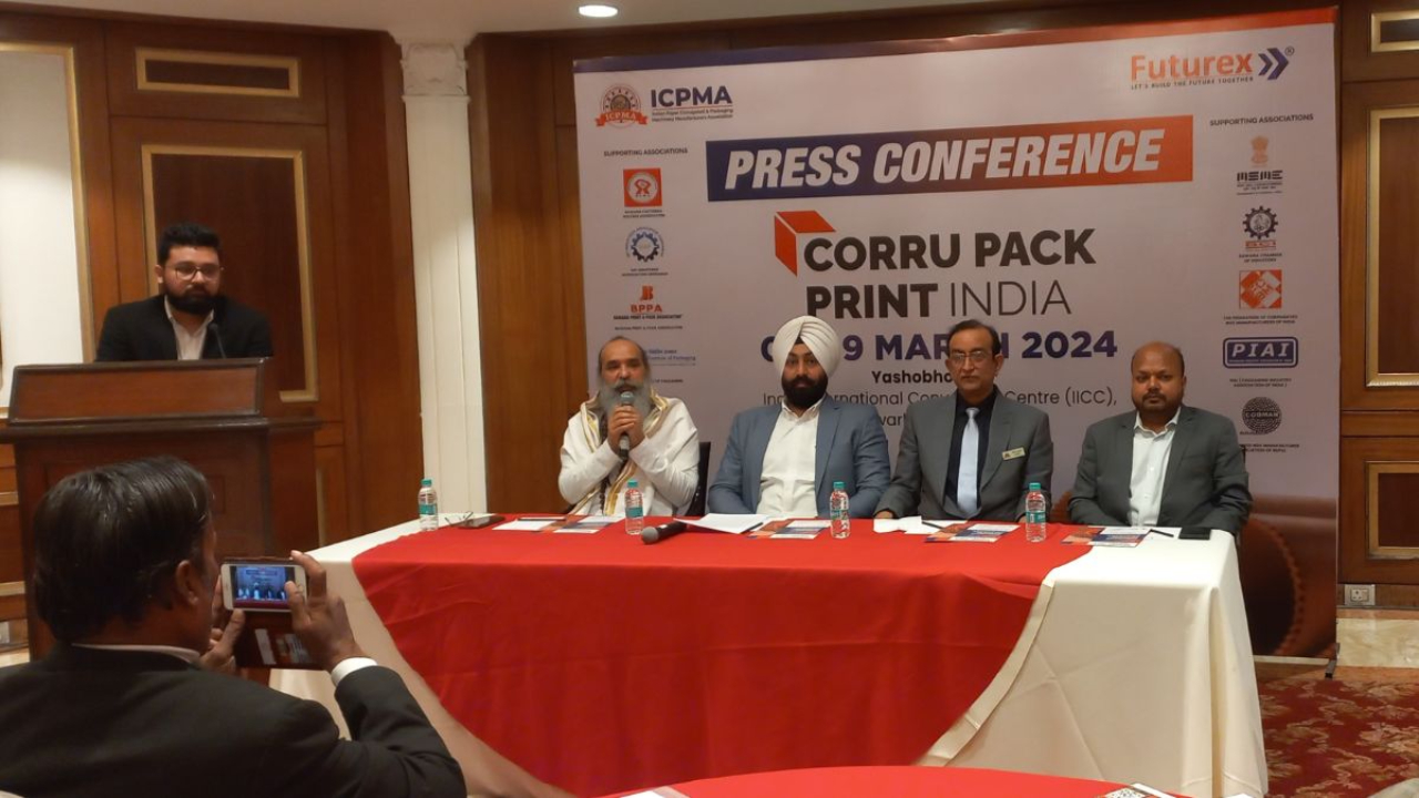 India's Largest Corrugated Packaging Machinery Expo Commences on 7 March 2024